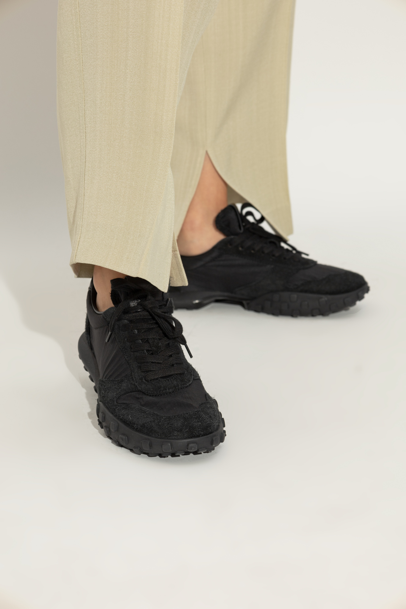 JIL SANDER ロコ刺繍ショトハンツ J40KA0267J45296 280 Black Sneakers with logo JIL SANDER - Vitkac AS
